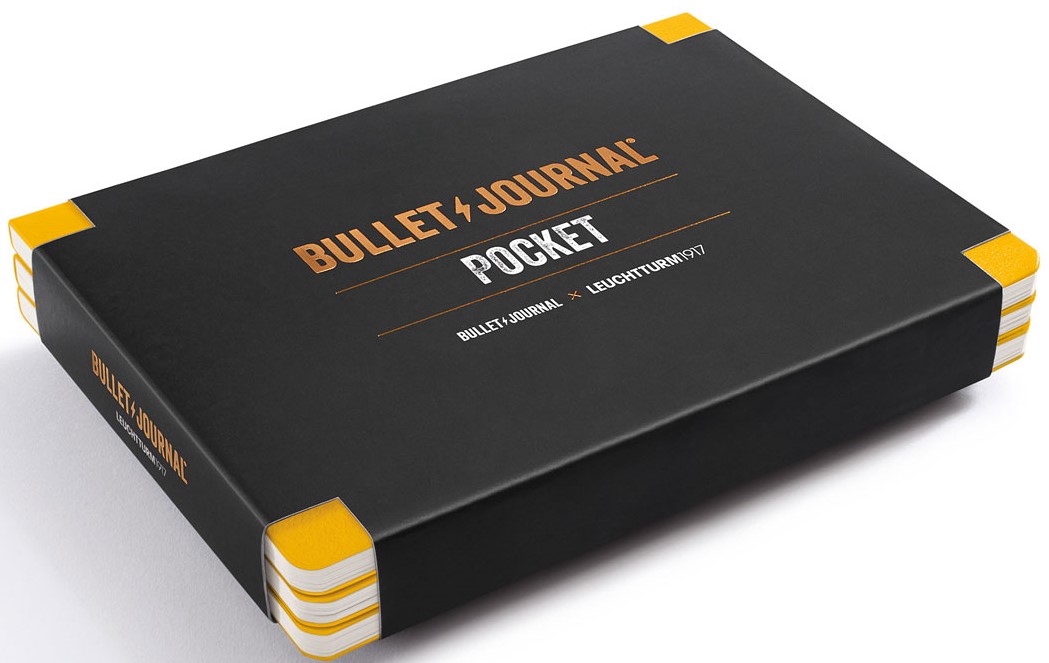 Bullet journal A6 Pilkullinen Yellow 3-pack Leuchtturm1917