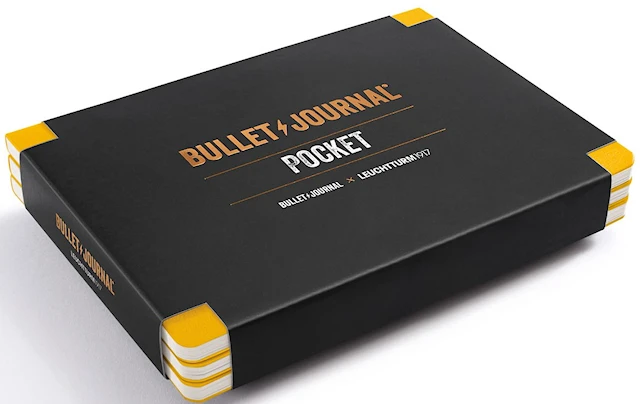 Bullet journal A6 Pilkullinen Yellow 3-pack Leuchtturm1917