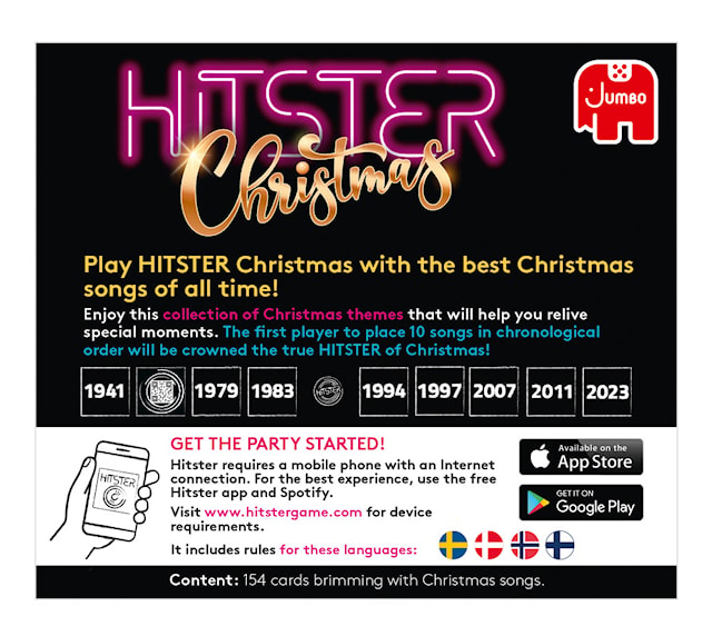 Produktbild 3 för Hitster Christmas (SE/NO/FI)