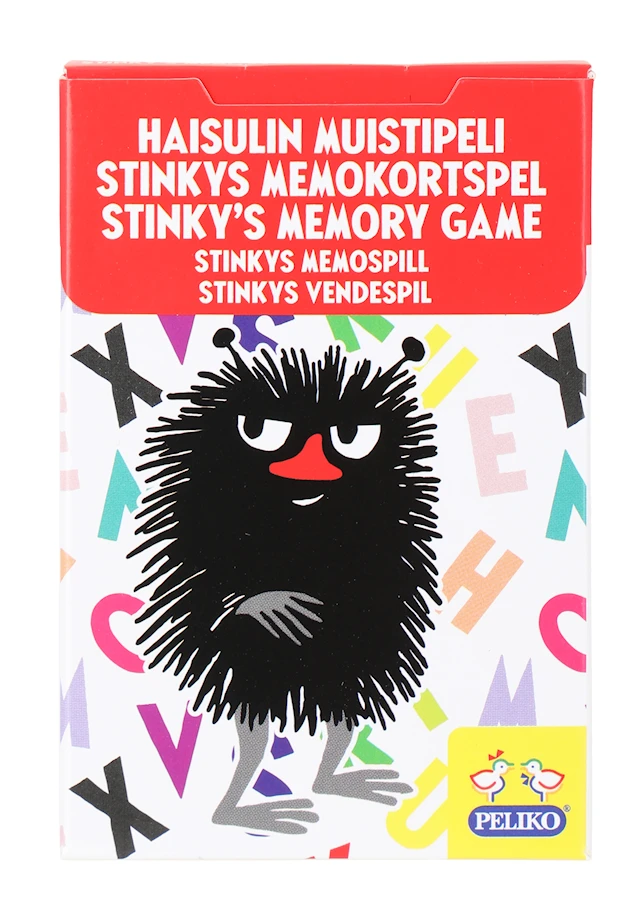Haisulin muistipeli, Peliko (FI/SE/NO/DK/EN)