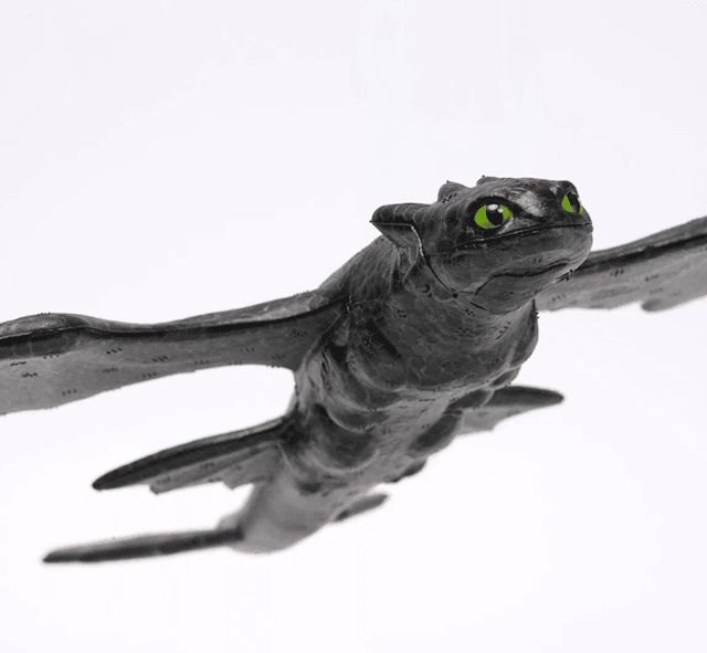 Produktbild 2 för Dragons Movie Gliding Toothless