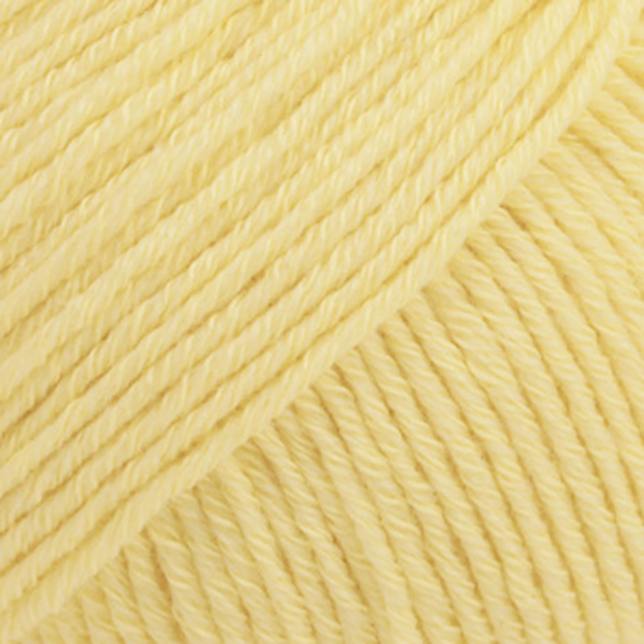Produktbild för Cotton Merino Uni Colour Garn Ullmix 50 g Vanilla 17 Drops