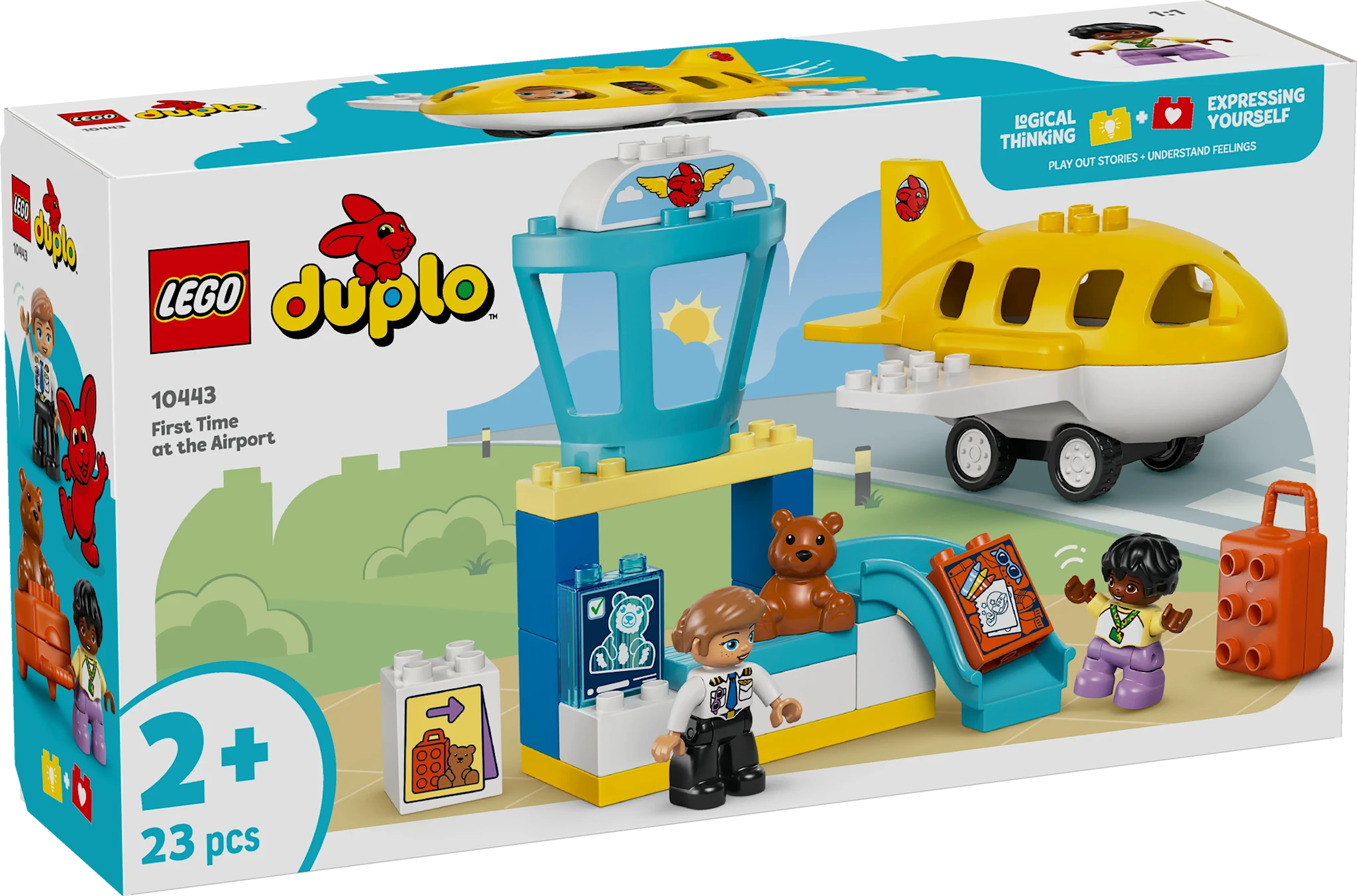 Tuotekuva ille Ensimmäinen kerta lentokentällä LEGO® DUPLO Town (10443)