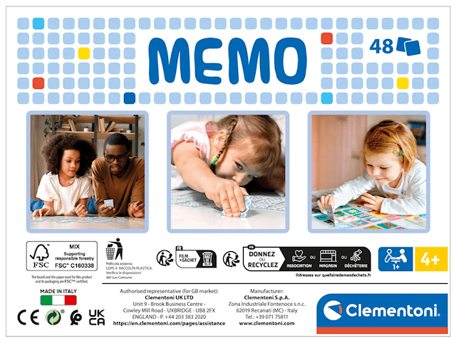 Produktbilde 5 for Memo Disney Classics Clementoni