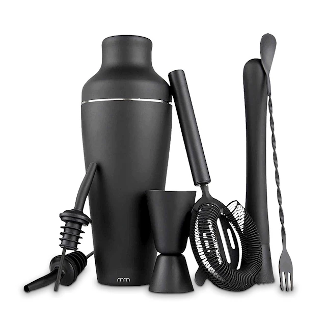 Cocktail Shaker Set – 7 osaa Mikamax