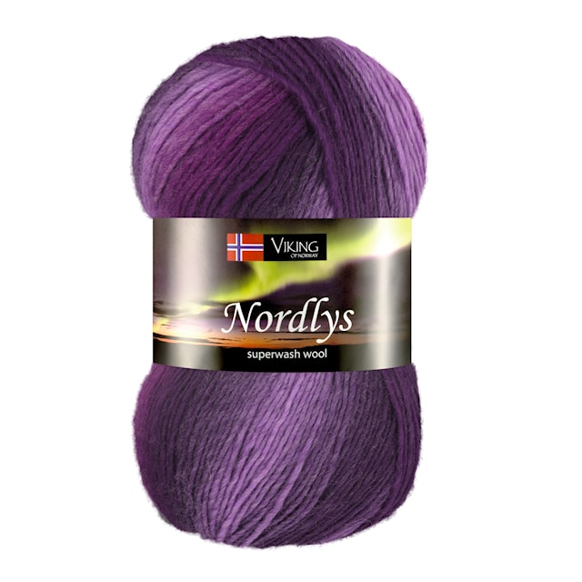 Produktbilde 1 for Nordlys 100 g Poppy 969 Viking Garn