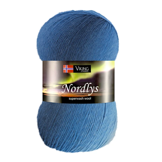Nordlys Garn Ullmix 100 g Forget-me-not 923 Viking Garn