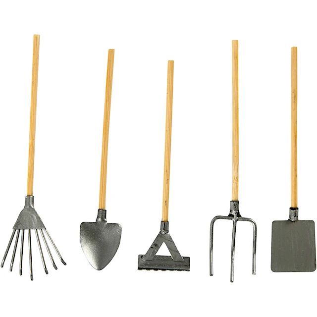 Trädgårdsredskap Mini 5-pack