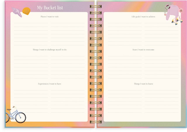 Produktbild 5 för The Self Care Planner Burde
