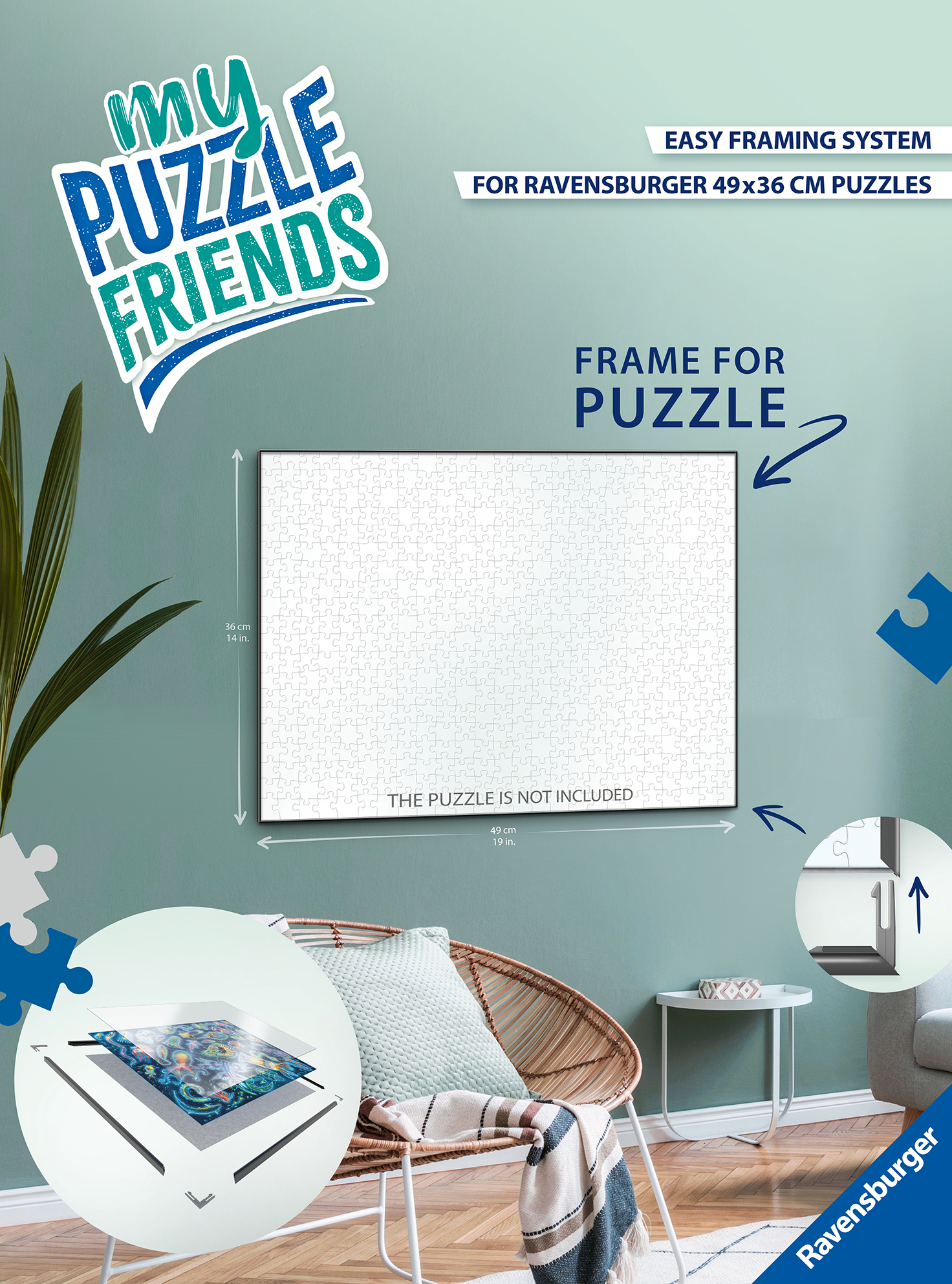 Puzzle Frame 1000 pieces, Ravensburger