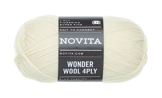 Produktbild 1 för Wonder Wool 4PLY Gram 50g Mannagrynsgröt 006 Novita