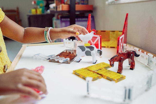 Produktbilde 5 for Magna-Tiles Gårdsdyr, 25 deler