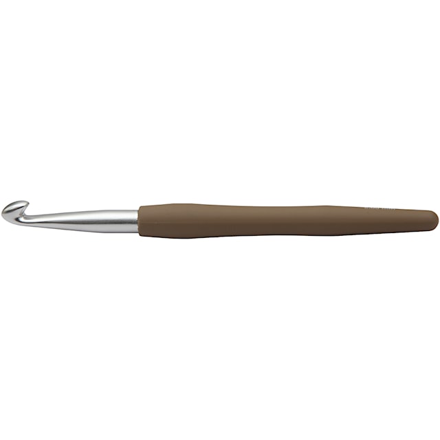 Tuotekuva 1 - Virkkuukoukku, nro 8, Pit. 14,5 cm, koko 8 mm, ruskea, 1 kpl