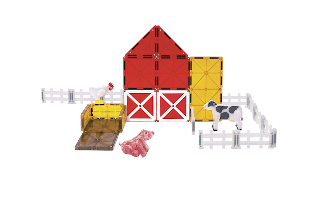 Produktbild 4 för Magna-Tiles Farm Animals, 25 bitar