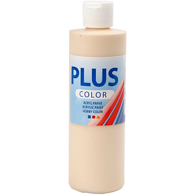 Produktbilde 1 for Plus Color hobbymaling, 250 ml, elfenben beige