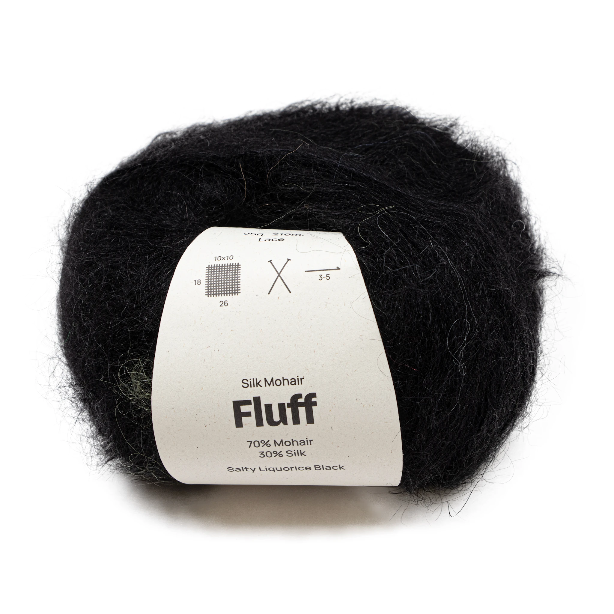 Tuotekuva ille Silkki -Mohair Fluff 25 gr Adlibris