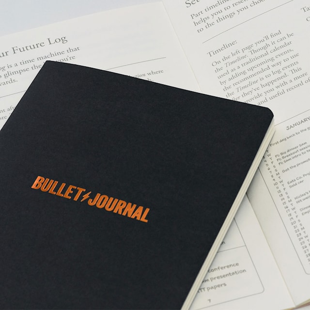 Tuotekuva 4 - Bullet Journal A5 pistekuvioitu Musta Leuchtturm1917