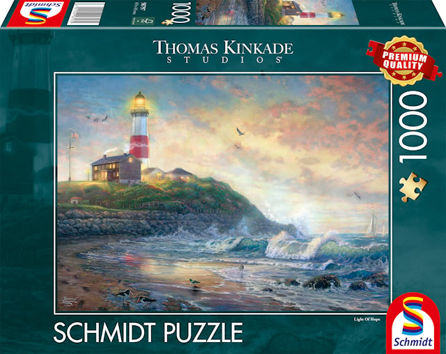 Tuotekuva 1 - Lighthouse Of Hope Palapeli 1000 Palaa Schmidt