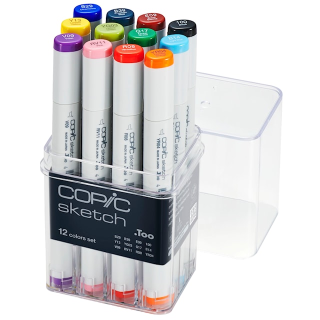 Copic Sketch 12 Grunnleggende Sett