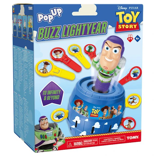 Pop-Up Buzz Lightyear Games