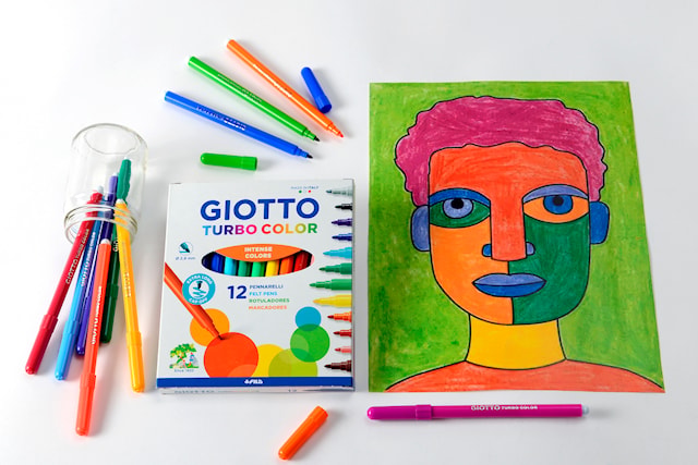 Tuotekuva 3 - Giotto Turbo Color Tussit, 12 kpl