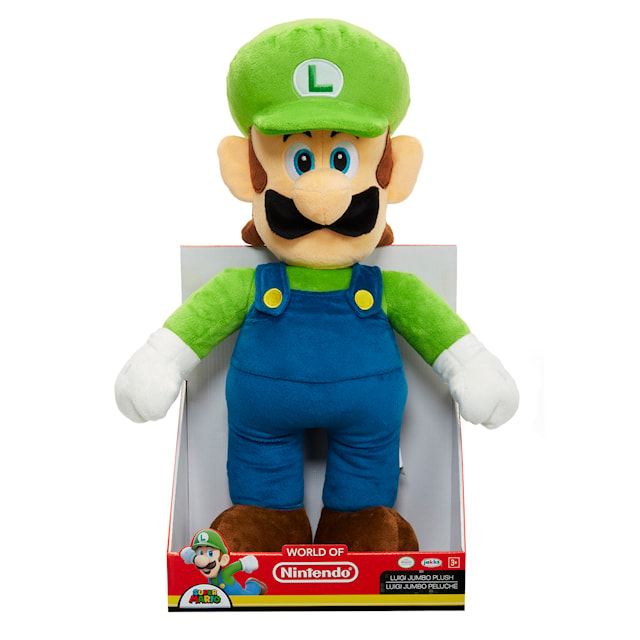 Tuotekuva 3 - Super Mario Pehmo 50 cm Jumbo Luigi