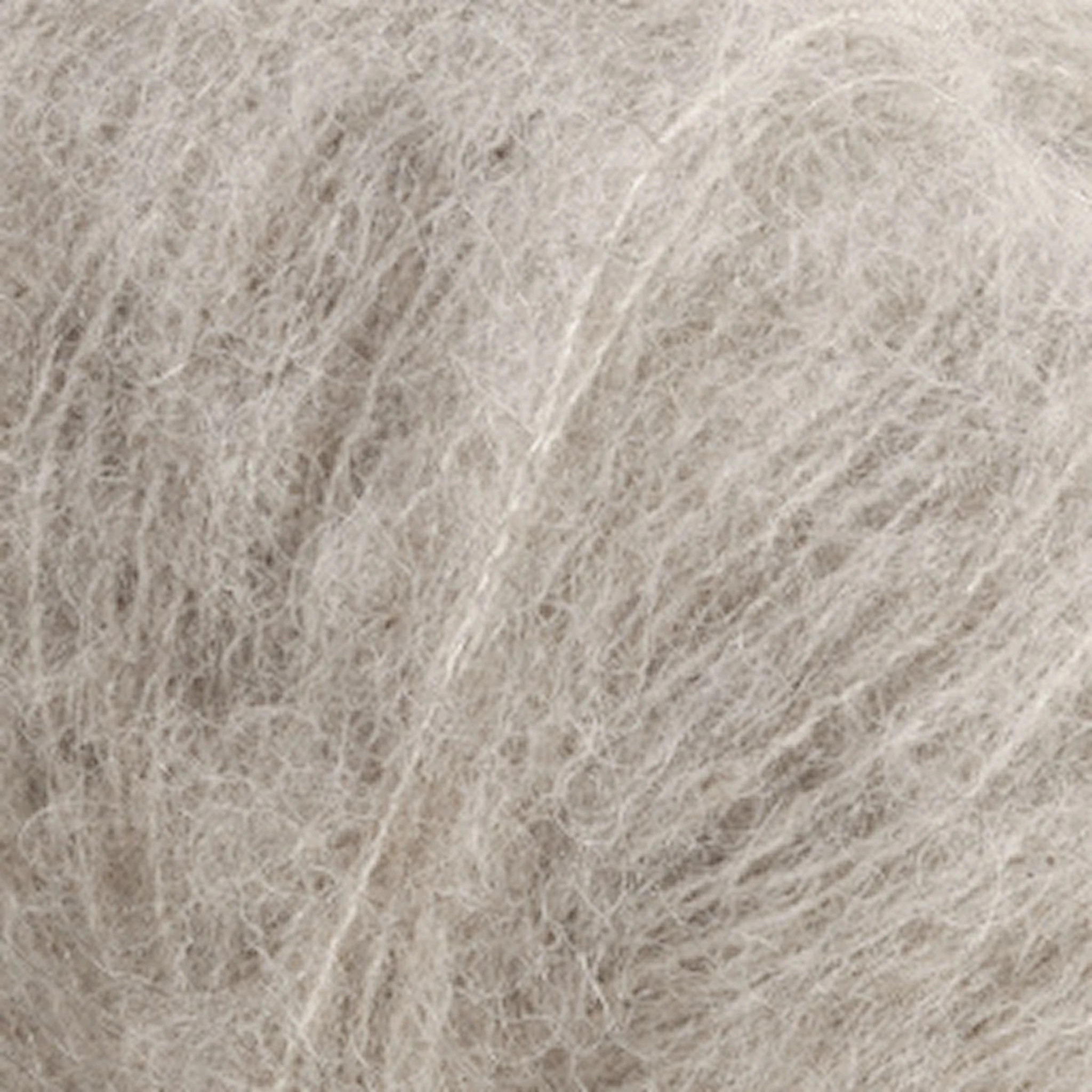 Tuotekuva ille Brushed Alpaca Silk 25 g light grey 02 Drops