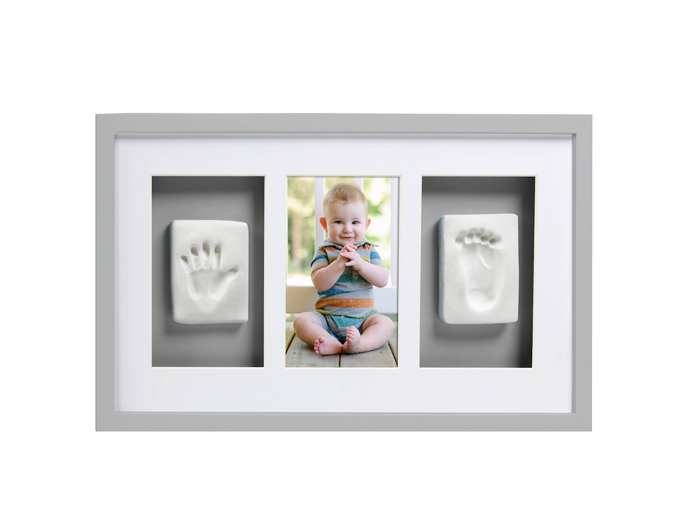 Babyprints Deluxe Ram Trippel, Grå, Pearhead