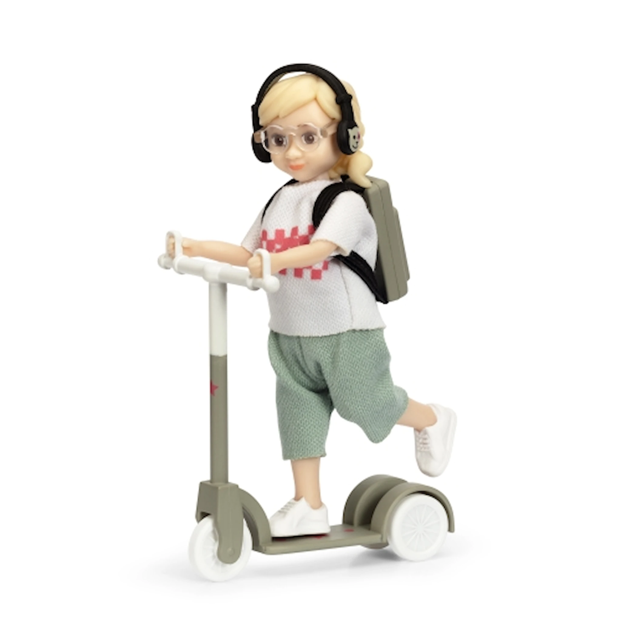 Produktbild för Docka med Sparkcykel, Lundby