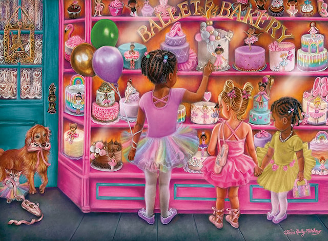 Produktbild 2 för Pussel Ballet Bakery 100 bitar, Ravensburger