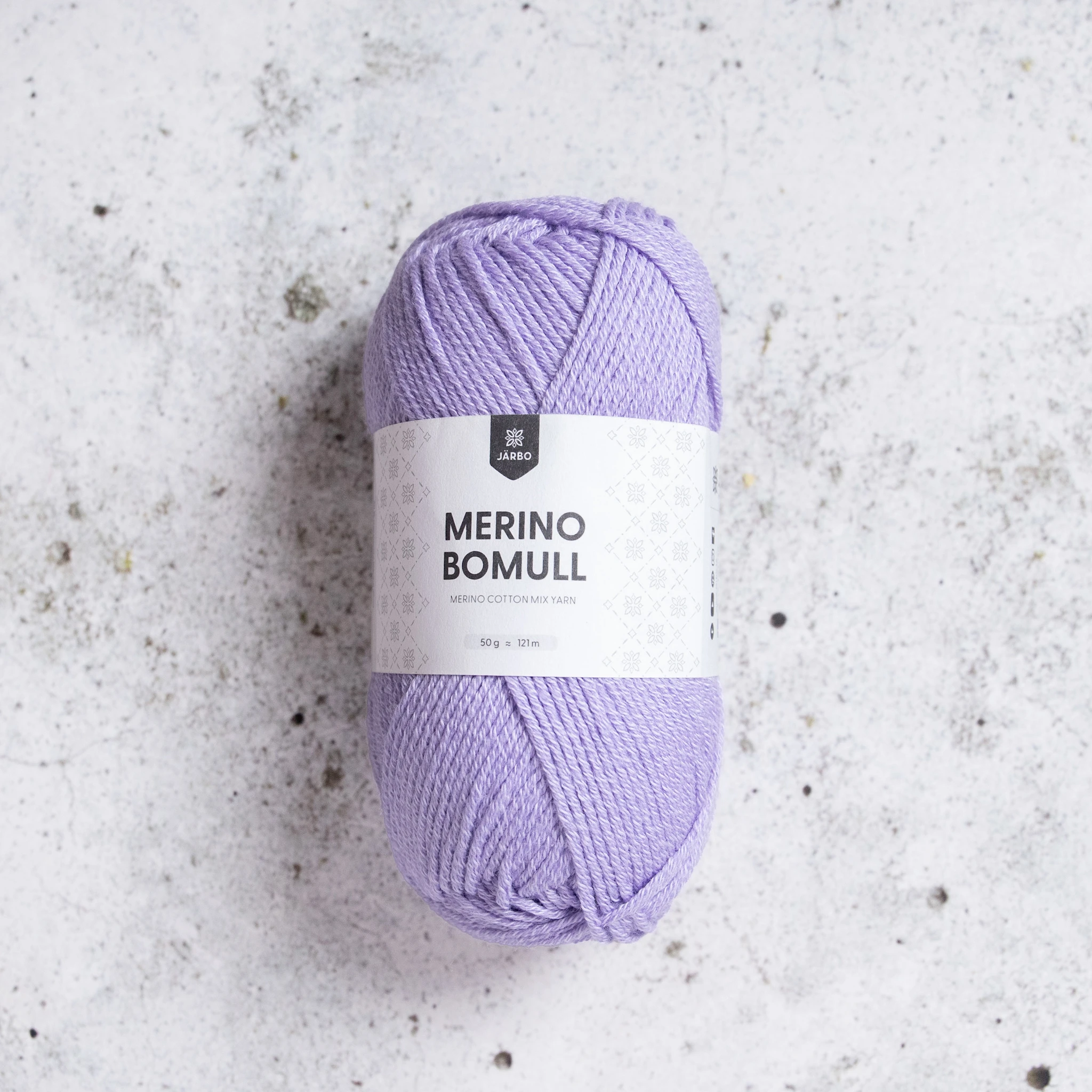 Tuotekuva ille Merino Bomull 50 gr Cloud Dancer (00) Järbo