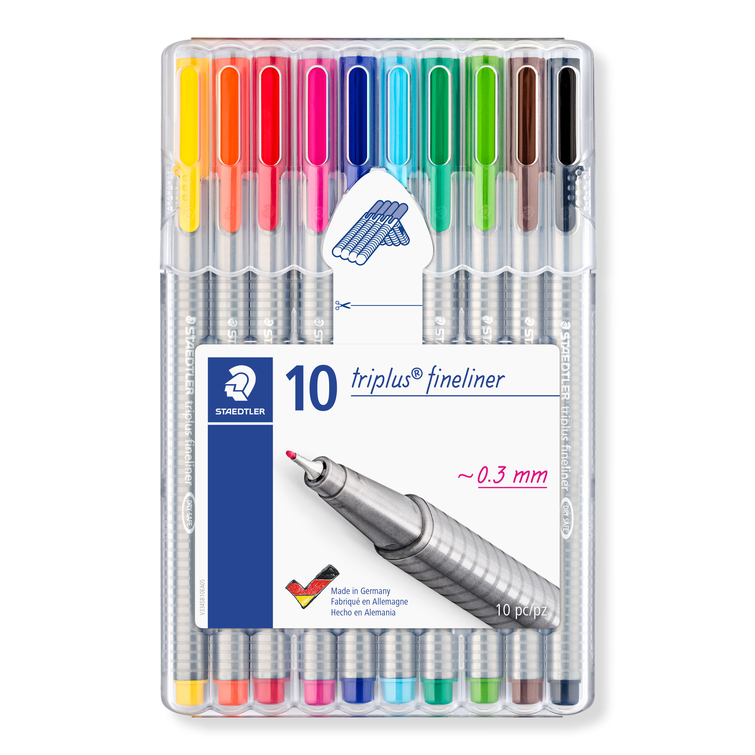Triplus&reg; Fineliner 10-pack Staedtler