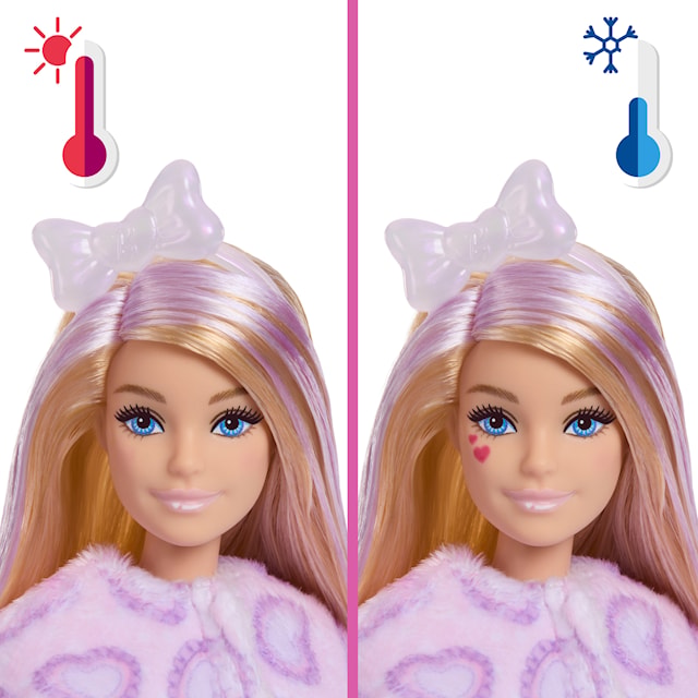 Tuotekuva 3 - Cutie Reveal Sweet Bows Violetti Kissa Barbie