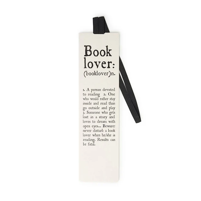 Bokmärke Med Elastiskt Band Book Lover