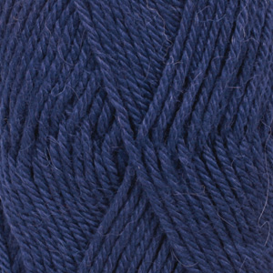 Lima Uni Colour Garn Ullmix 50 g Navy Blue 9016 Drops