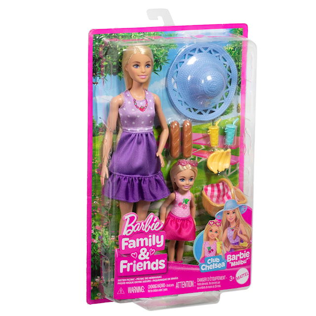 Tuotekuva 4 - Barbie Malibu & Chelsea Modedockor