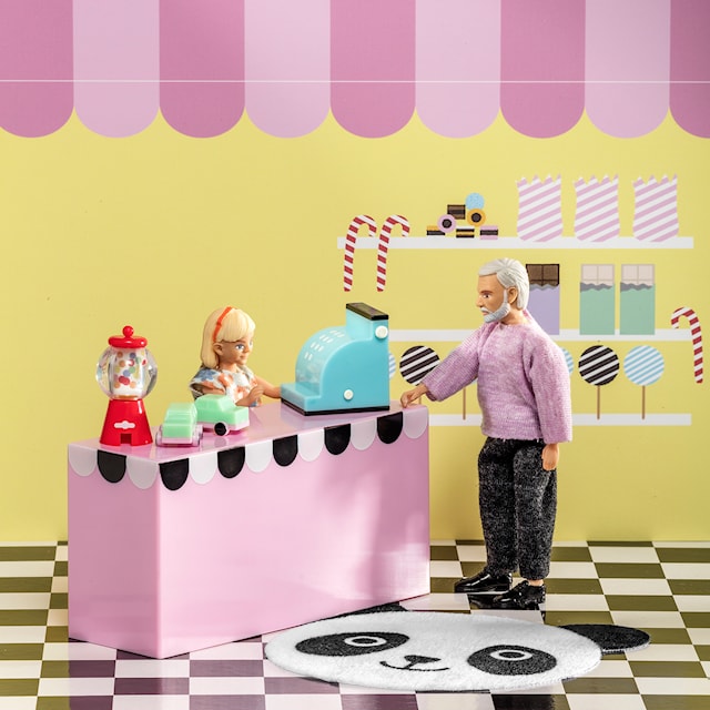 Produktbilde 2 for Disk, Shopping, Tilbehørsett, Lundby