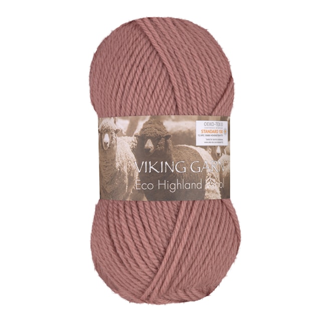 Eco Highland Wool 50 g Vanharoosa 282 Viking Garn