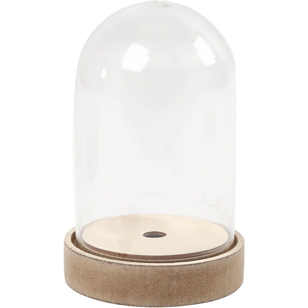 Kupa på träfot höjd 12,5 cm Creativ Company