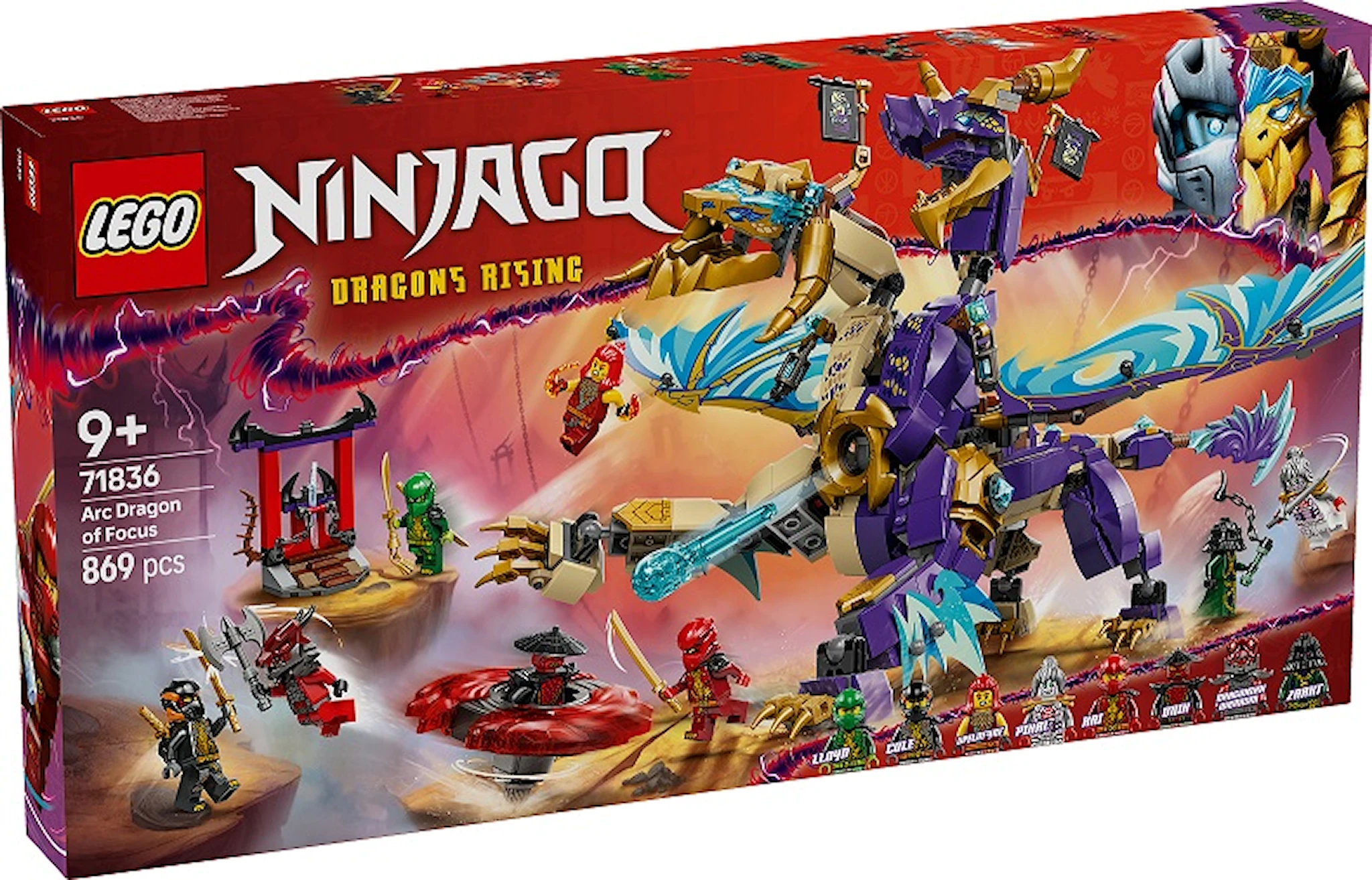 Tuotekuva ille Keskittymisen lohikäärme Arc LEGO® Ninjago (71836)