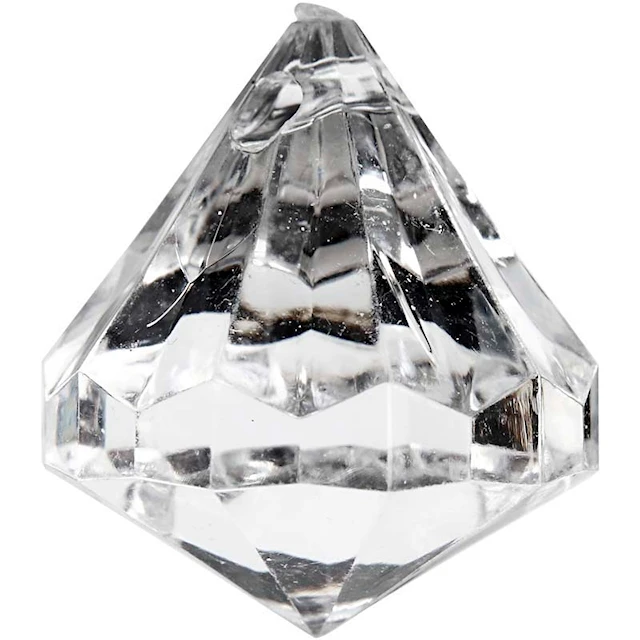Prisma Diamantslipad transparent 27x30 mm 8-pack