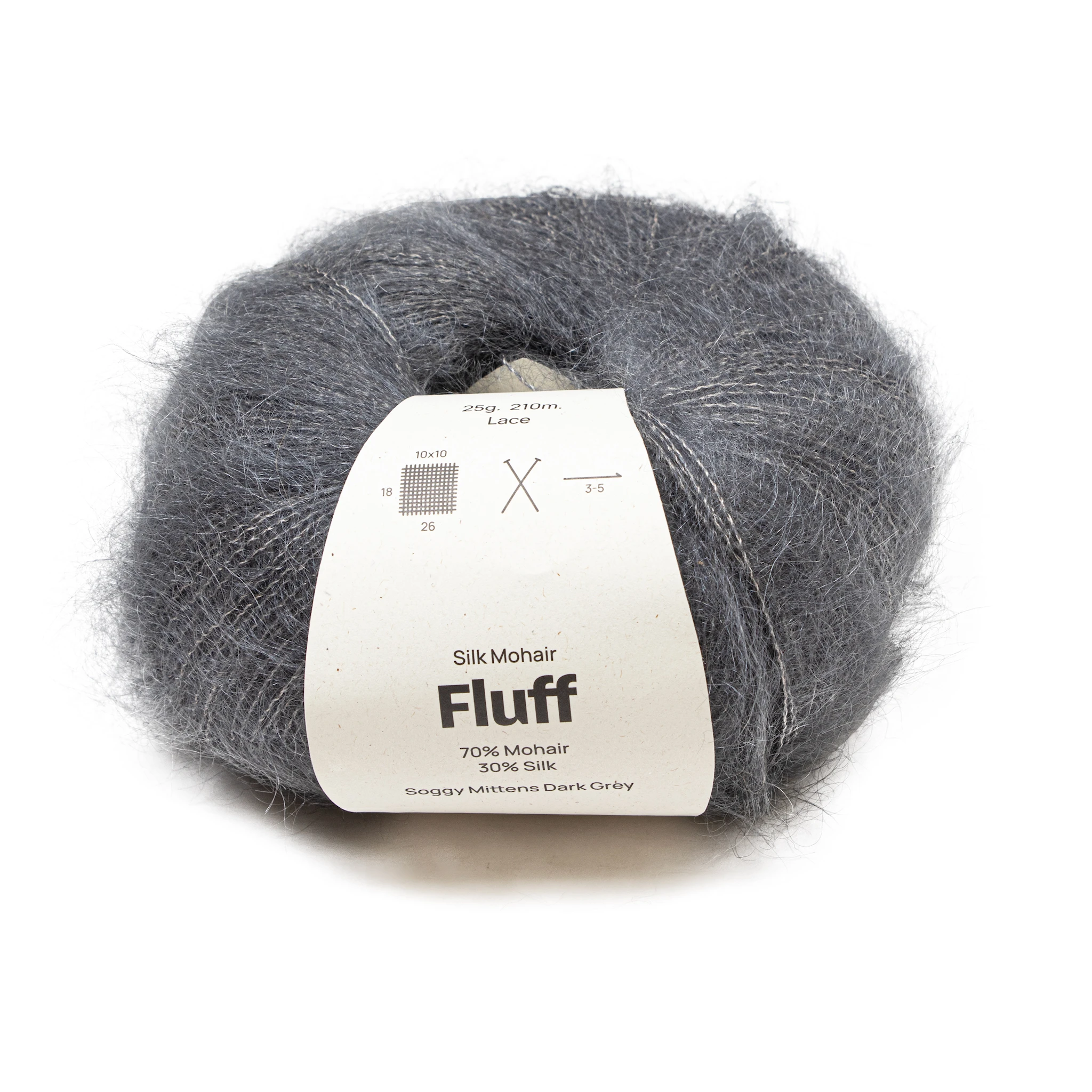 Produktbilde for Silk Mohair Fluff 25 gr Adlibris