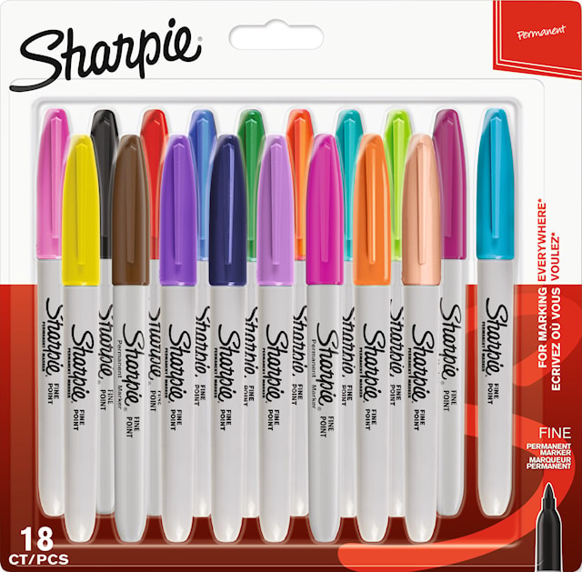 Produktbilde 1 for Tusjpenner Sharpie Fine 18-pakning