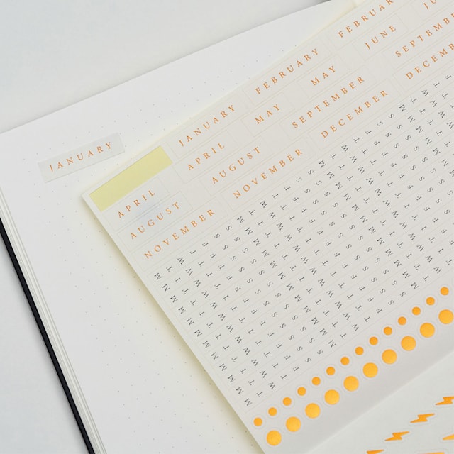 Produktbilde 2 for Bullet journal A5 Prikket Svart Leuchtturm1917