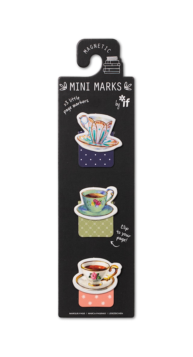 Produktbilde 1 for Bokmerke Mini Magnetiske Tekopper Catwalk