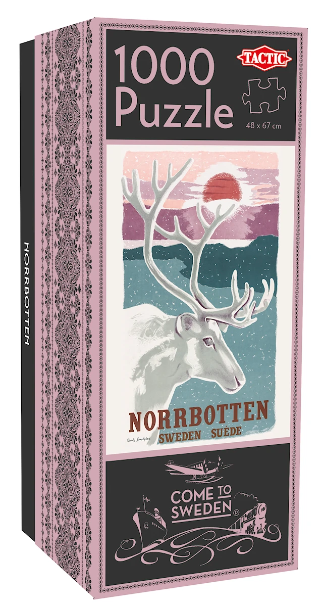 1000 pcs Vintage Norrbotten Tactic