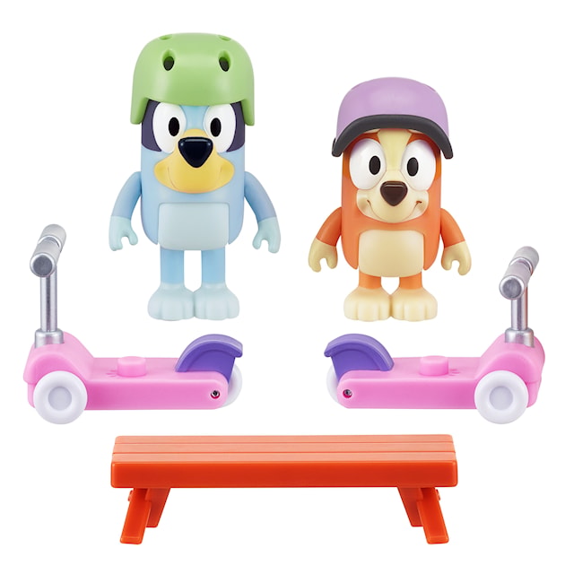 Produktbild 1 för Bluey & Bingo Skate Run Lekset