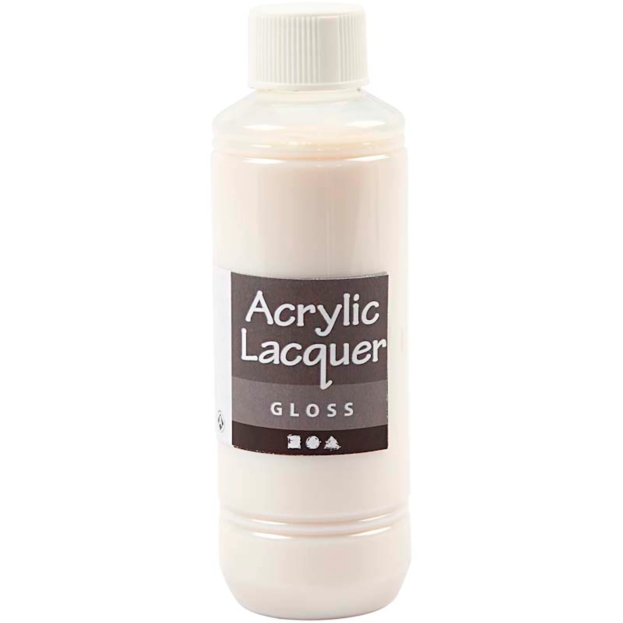 Produktbilde for Akryllakk, blank, 250 ml/ 1 fl.
