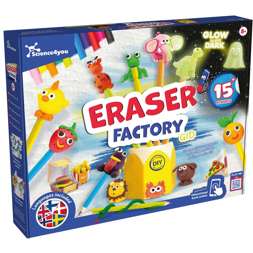 Eraser Factory -pyssel Science4You