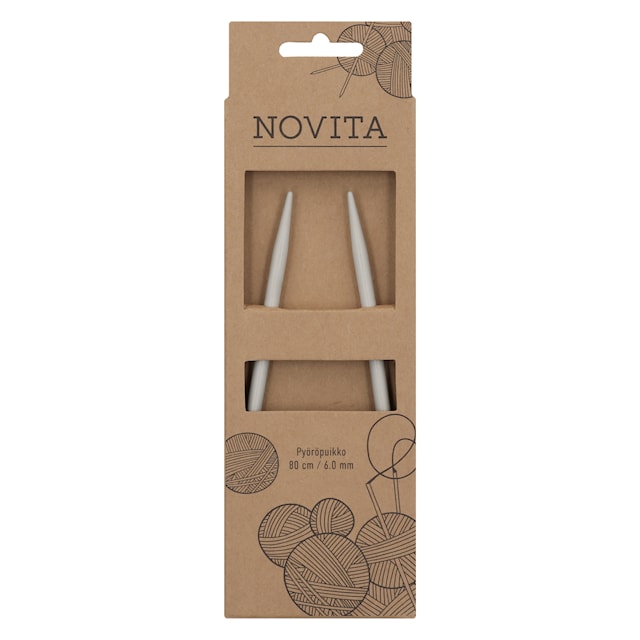 Tuotekuva 1 - Pyöröpuikot Alumiini 80 cm 6.0 Novita